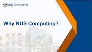 NUS Computing Open House 2026 Talks: Why Computing
