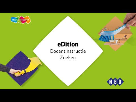 eDition - Docentinstructie - Zoeken