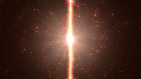 4K Orange Lightning Pillar - Moving Background #AAVFX Special Effect