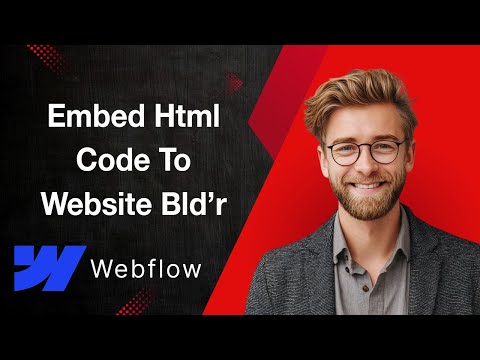 How To Embed Html Code To Webflow Website Builder  [2025 Guide]