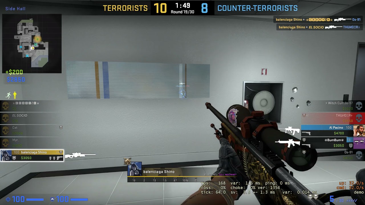 CS:GO Agency 4K AWP - YouTube