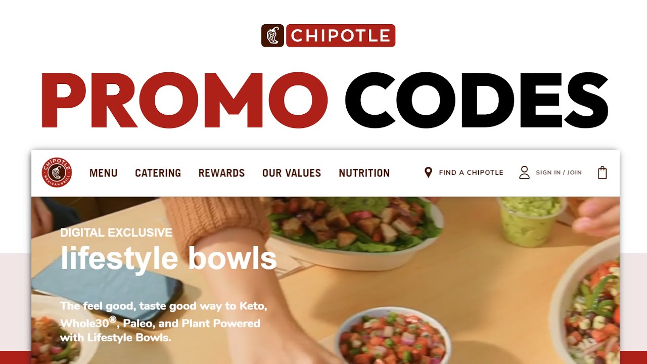 Chipotle Promo Codes TOP 3 COUPONS (2024) YouTube