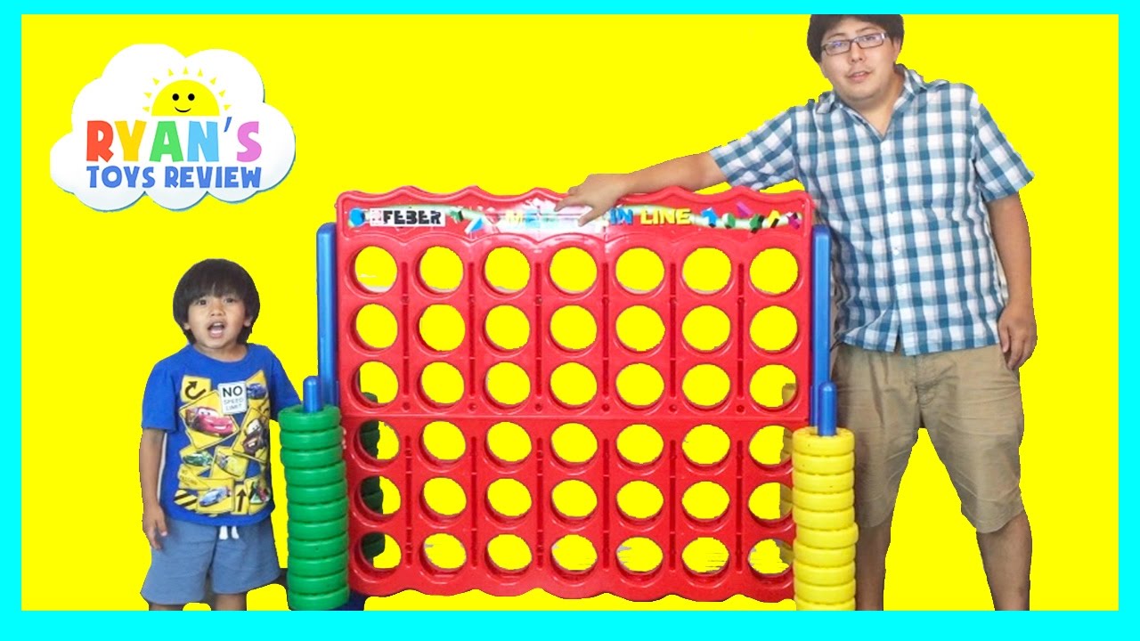 Giant Connect 4 Family Game Night Youtube
