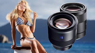 Splashy Bikini Photo Shoot on Tropical Dock Sony Zeiss Godox 55mm 85mm