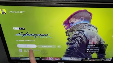 How to upgrade Cyberpunk 2077 from PS4 to PS5 with PS4 disc.