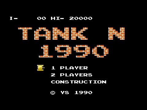 Battle City (Tank N 1990) NES, Dendy gameplay [132]