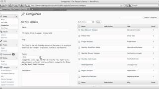 WordPress Tutorial: How to create & manage categories