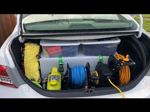 Sedan Mobile Detailing Setup - Step-By-Step Walkthrough of My Toyota ...