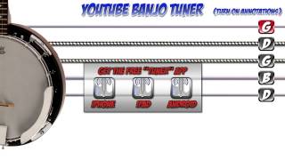 YOUTUBE BANJO TUNER