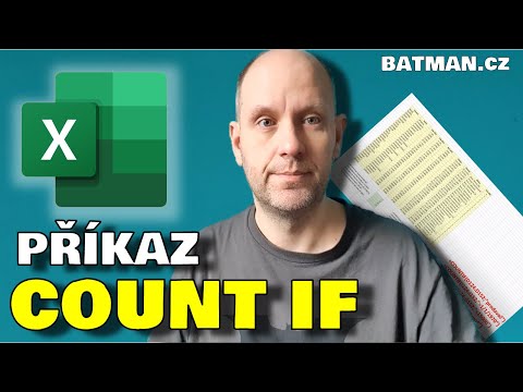 Excel – příkaz COUNTIF