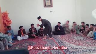 رقص ملنگی هراتی شاهزاده میلاد به سبک هارون شاه  با آبشاری عبدالخالق رستمی
