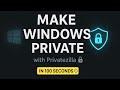 Make your Windows 10 faster, cleaner, and more private step by step. #Windows10 #Privacy #Private