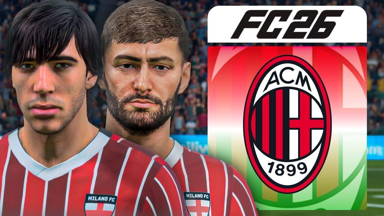 Saya Rebuild AC Milan Selama 5 Musim Hanya Pakai Pemain Italia