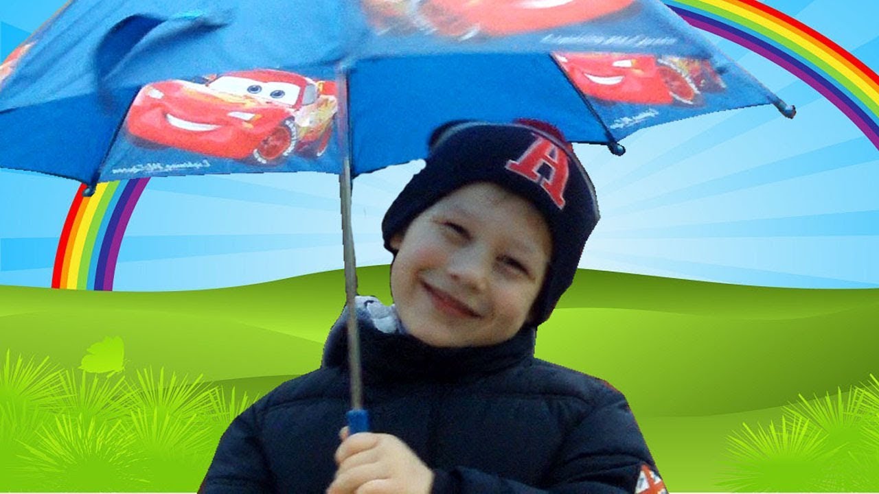 Rain, Rain Go Away! Song Nursery Rhymes with Egorka Kid