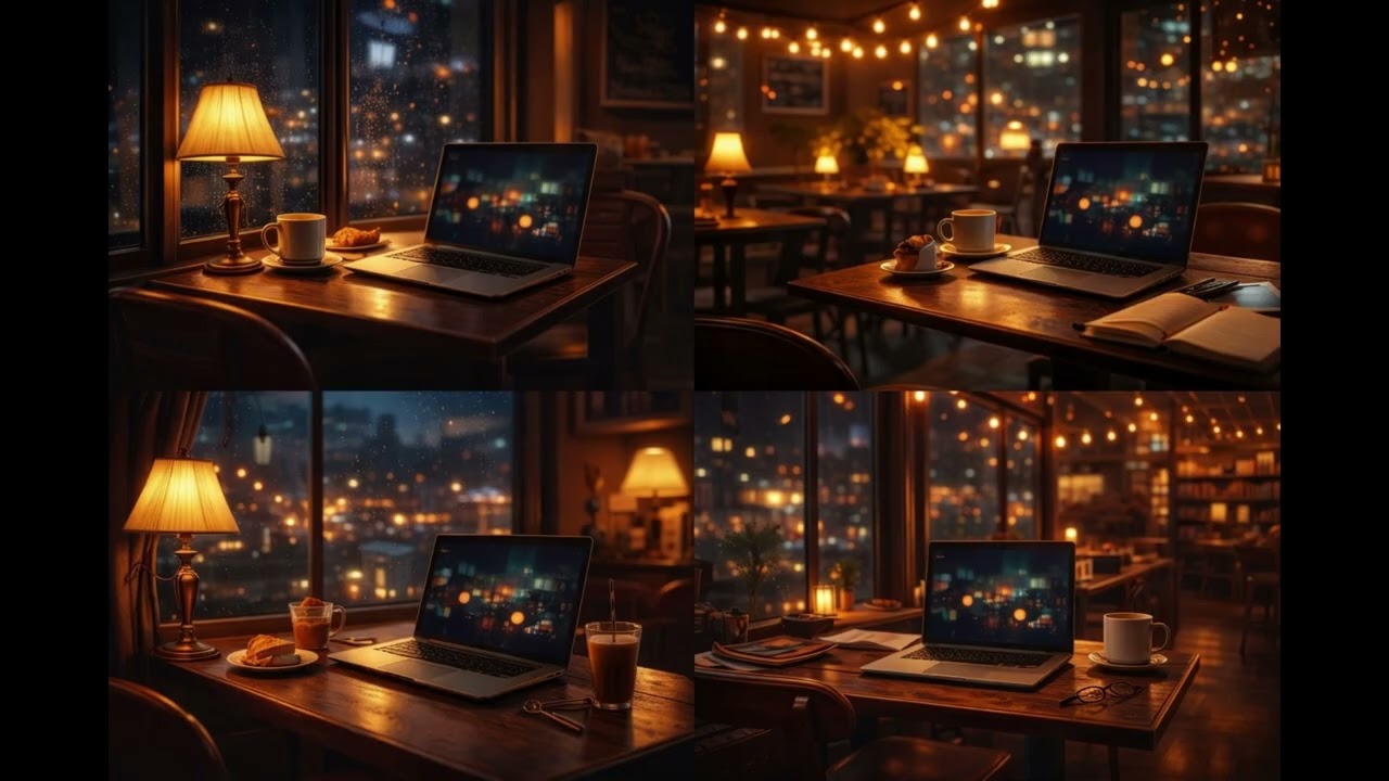 3 Hours Cafe Work Music ☕ Cozy Lo-fi for Deep Focus