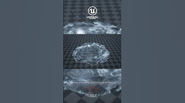 UE | Water Impact Spell VFX #shorts #music #games #gameplay #unrealengine #funny #fantasy
