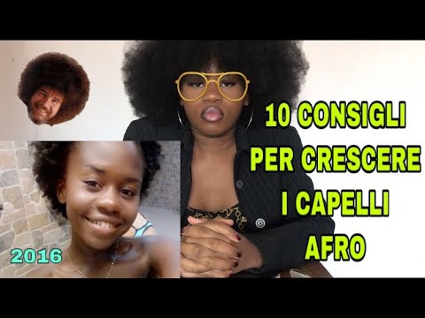 Video: Come crescono i capelli afro?