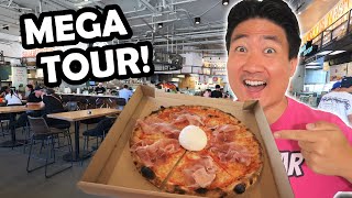LITTLE ITALY FOOD HALL TOUR in SAN DIEGO: From PIZZA to GELATO!
