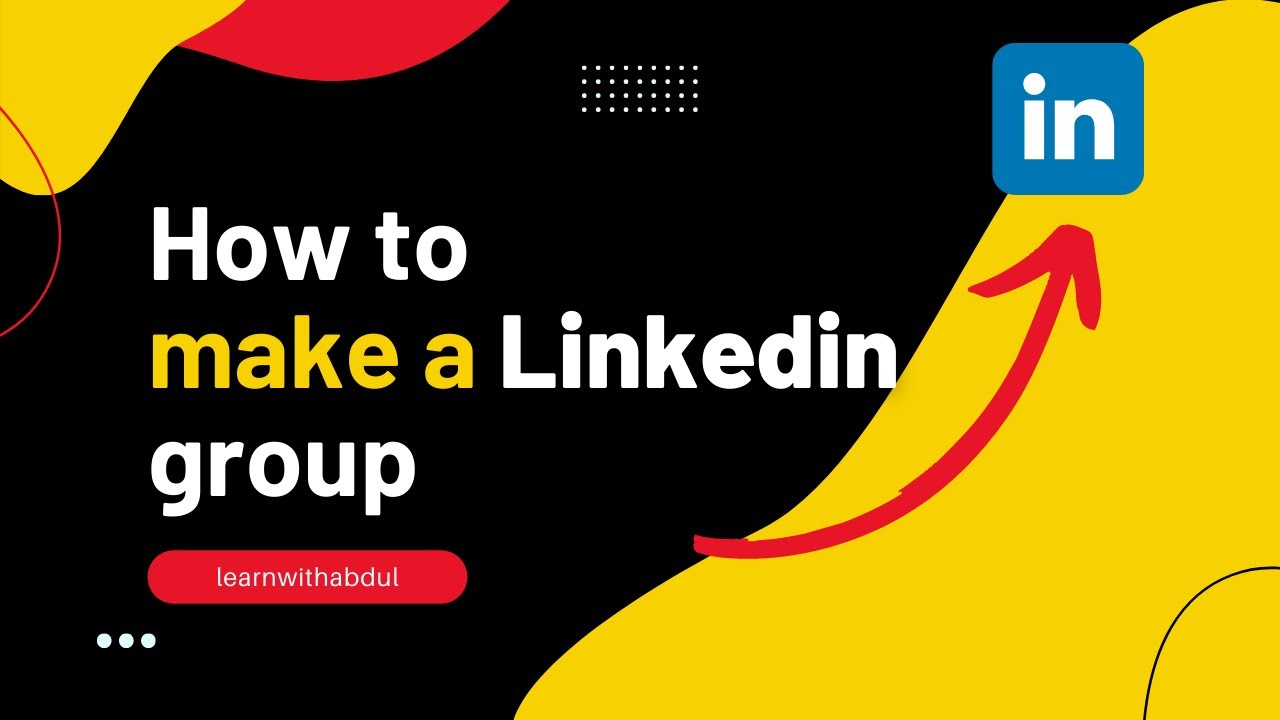 How to make group on LinkedIn in 2022 - YouTube