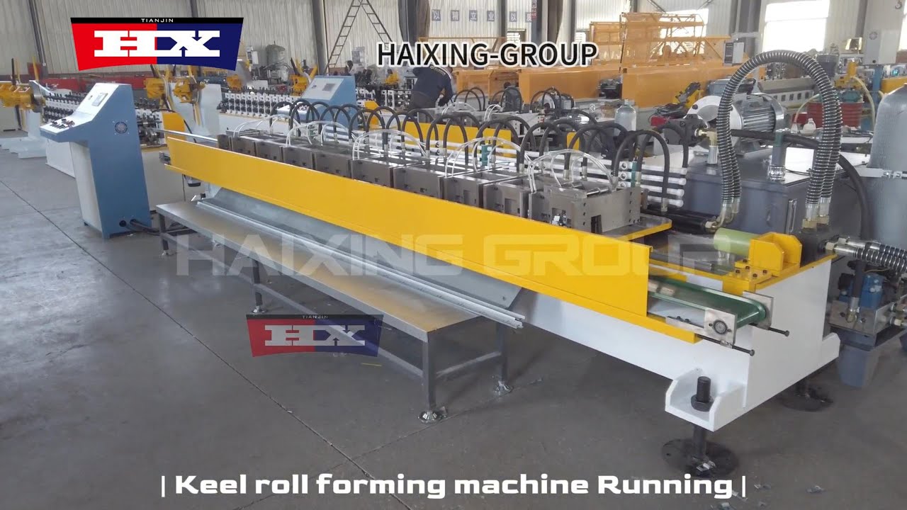 Ceiling T Grid Main Stud Light Keel Roll Forming Machine
