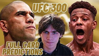 UFC 300 Pereira vs. Hill Full Card Predictions!