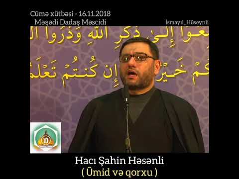 Hacı Şahin Həsənli - Ūmid və Qorxu.  (Vədolunmuş) 2018.