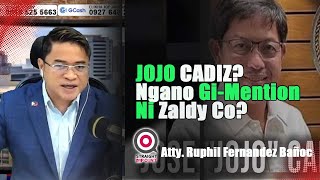 Zaldy Co Part 2: Gi-Expose ang Ngalan ni Jojo Cadiz? Full Breakdown & Explosive Revelations!