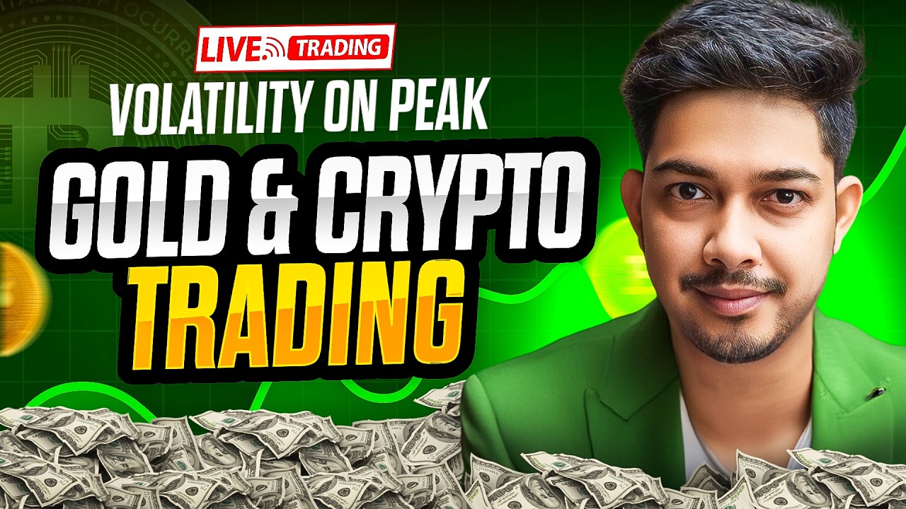 Crypto Gold Live Trading 6  july  - stock_learners