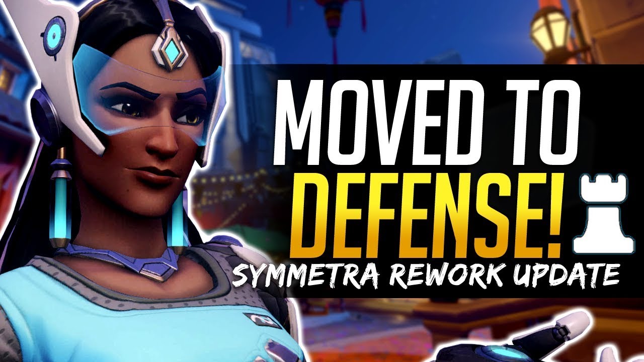 Overwatch Symmetra Rework Update Class Change And What This Means For The Hero Youtube