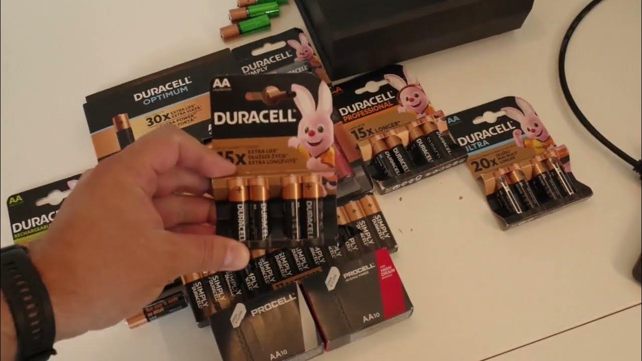 AA Battery testing Duracell YouTube