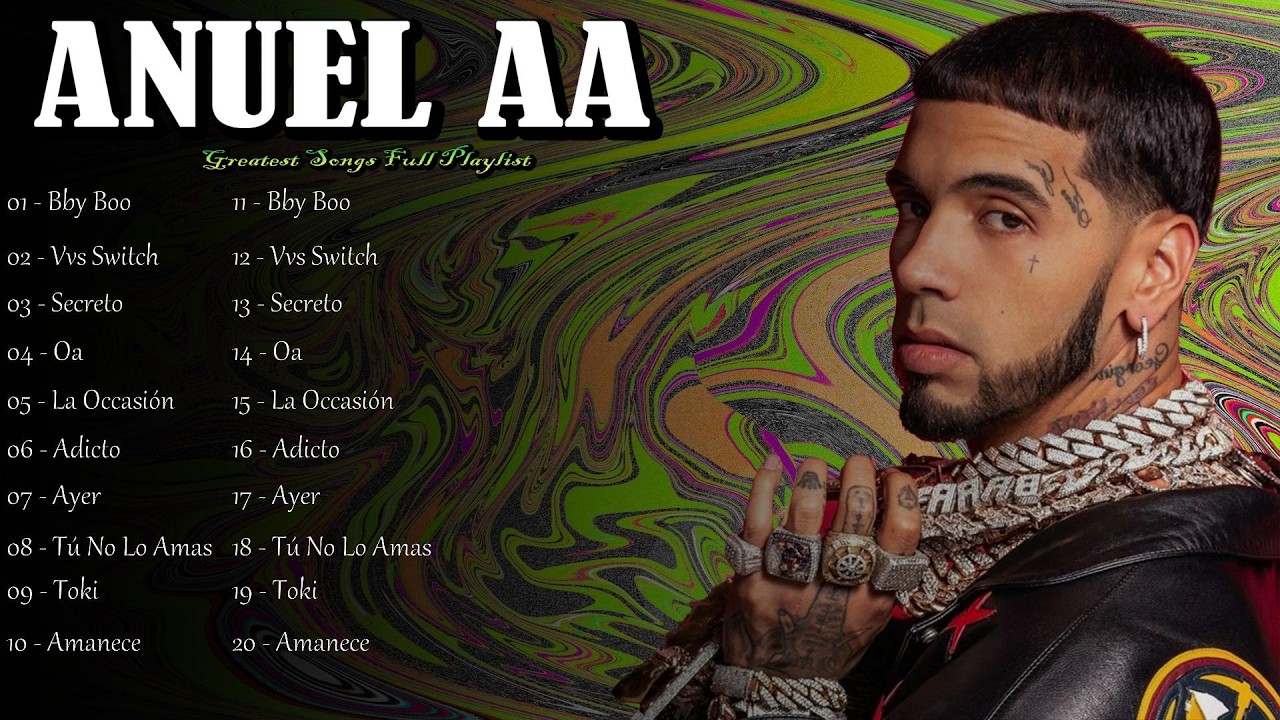 🌍🎶 Anuel AA - Global trap icon with powerful anthems and unstoppable ...
