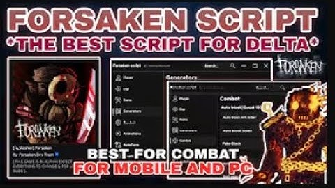 [🔪Slasher] Forsaken Script Pastebin **NO KEY* AUTOFIX GENERATOR | INFI STAMINA | AUTOBLOCK KILLAURA