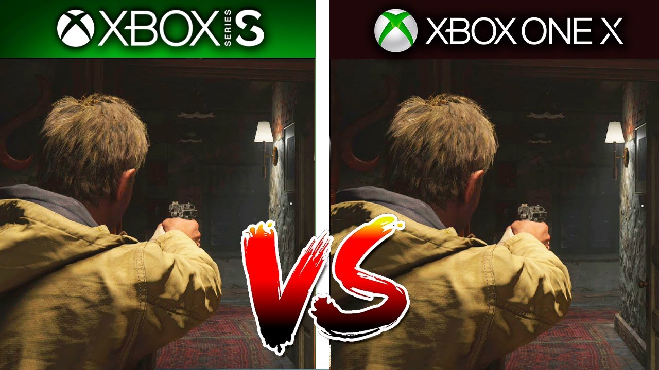 Xbox Series S vs Xbox One X no Resident Evil Village: Gold Edition