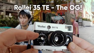 A Walk Around the Blocks with the Rollei 35 TE - YouTube