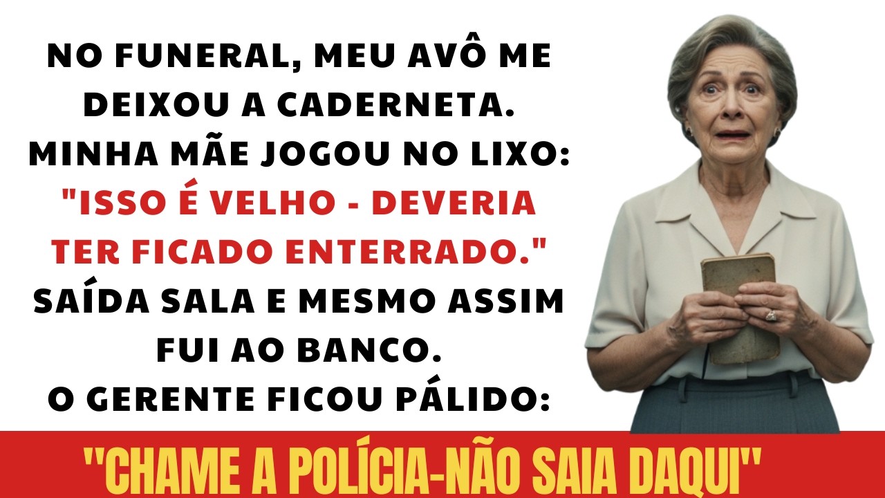 “Essa caderneta devia ficar enterrada” — minha mãe jogou fora, mas o gerente do banco…