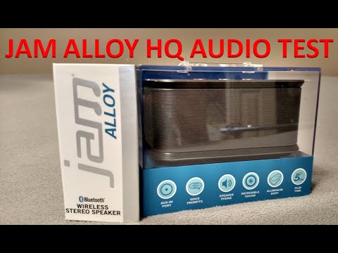 Jam Alloy Bluetooth Speaker Audio Test *HQ*