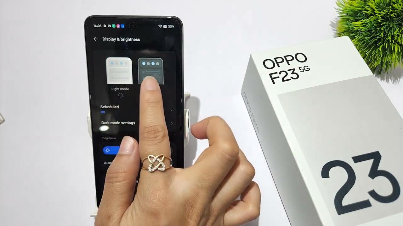 How to set automatic dark mode in oppo F23 5G Dark mode kaise lagaye
