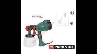 Parkside Paint Sprayer PFS450 A1 testing! - YouTube | Malerzubehör