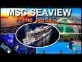 Msc Seaview gopro crociera | prima parte