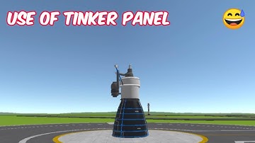 How to use tinker panel in Simplerockets 2