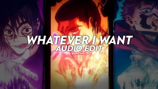 whatever I want - yeat (prod.SKY) [edit audio] Resimi