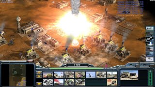USA Laser $10k - Command & Conquer Generals Zero Hour - 1 vs 7 HARD Gameplay
