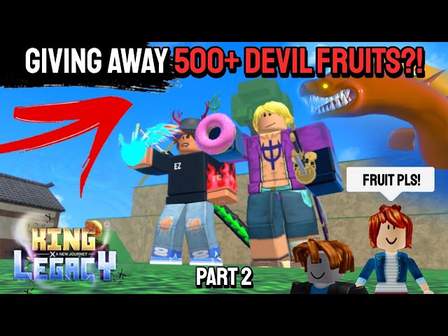 Giro De Frutas King Legacy - Roblox - DFG