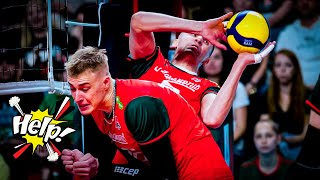 Help in Saving The Ball | Crazy Volleyball Actions | Acrobatic Digs |