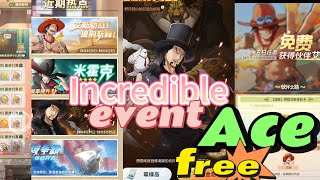 One Piece Dream Pointer - Incredible event - Get Ace (Best Dps) free! Don't miss!