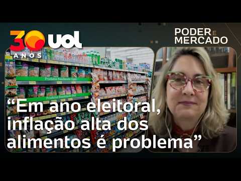 Inflação dos alimentos pode pesar nas eleições se subir muito em ano eleitoral, diz professora
