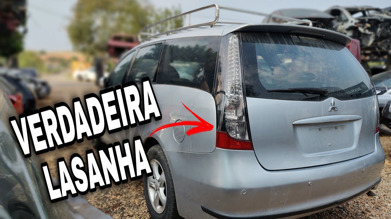 CARRÃO PRA FAMÍLIA TODA / MITSUBISHI GRANDIS 2.4 16V 2005 RARIDADE.