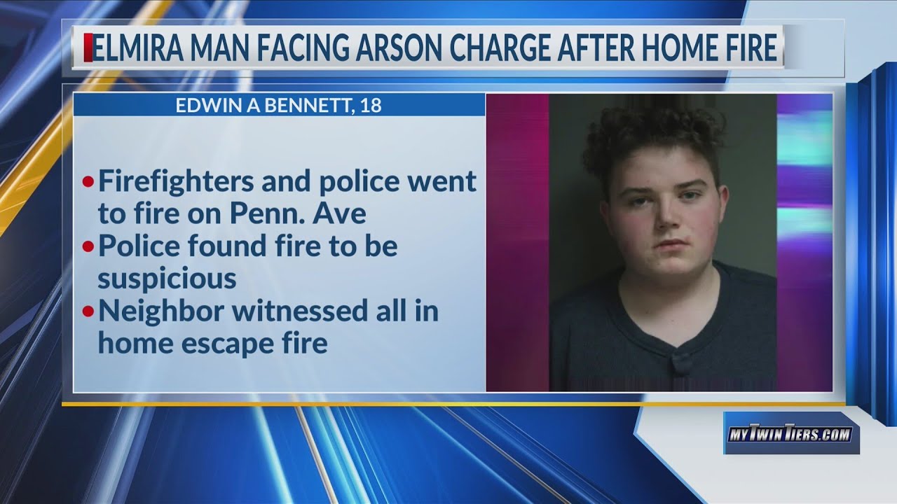 One arrested on arson charges after Thursday night Elmira house fire ...