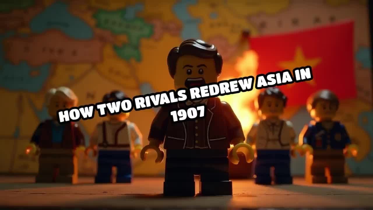 How Two Rivals Redrew Asia in 1907
