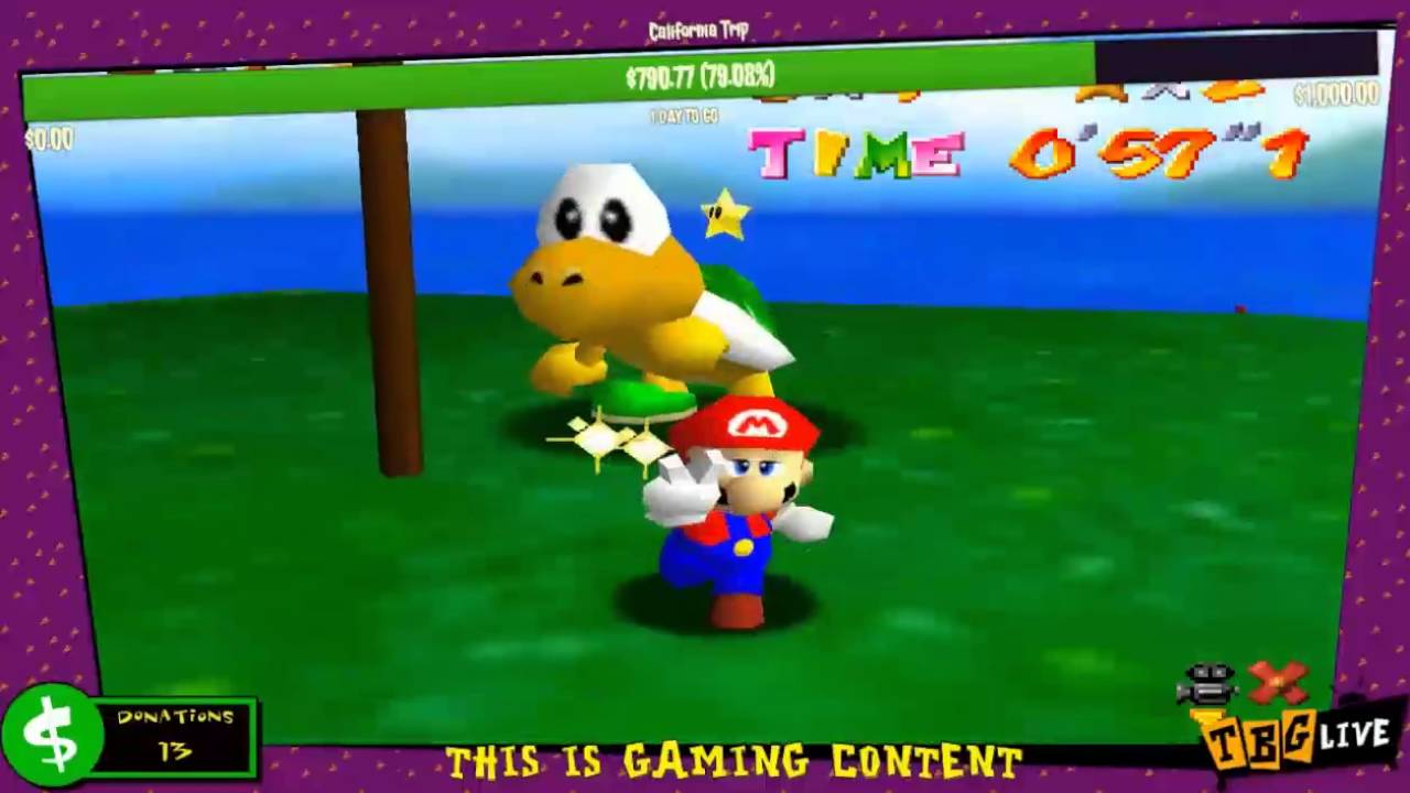 The Best Gamers Live 06/28/16 Mario 64